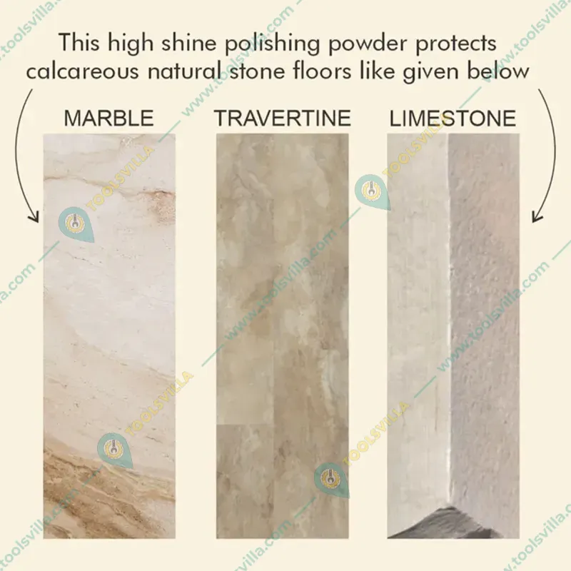 Surie Polex 500 gram Z-XTRA Hi-Gloss Crystallizer Powder for Marble, Mosaic to Provide Mirror-Like Finish to Marble Surfaces