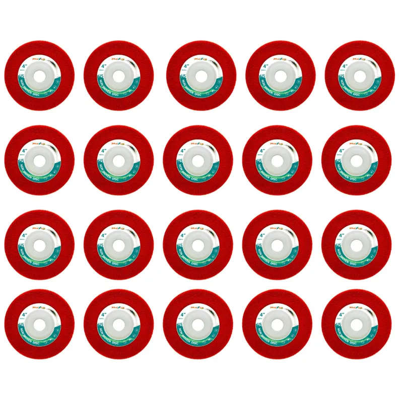 Mayur Pro 100x15 mm 4-inch Non-Woven Matt Disc (Pack of 20)