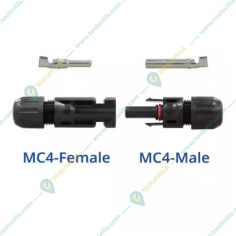Solar Universe India MC4 Connector for Solar Panels | MC4 Wire Connector