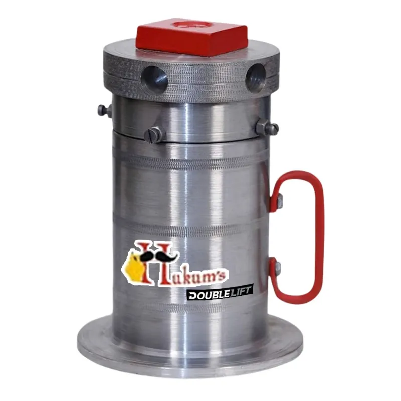 Hukums 12 Ton Double Lift Mechanical Screw Jack for Lifting DLM Vehicle - 280 mm Max. Lifting Height