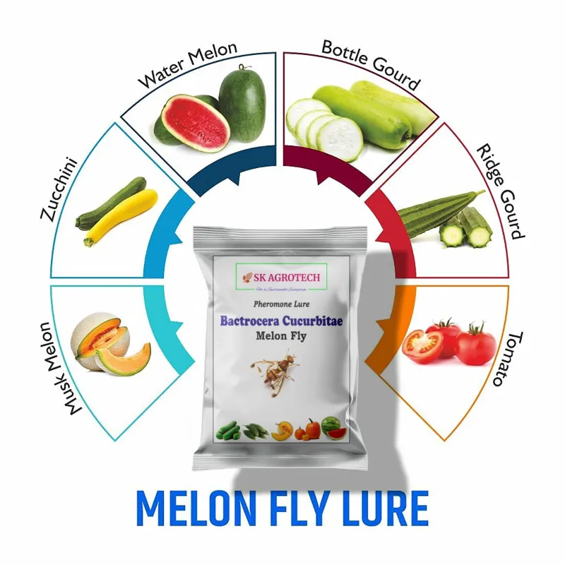 SK Agrotech Melon Fly Lure | Bactrocera Cucurbitae(Quantity-5 packets)