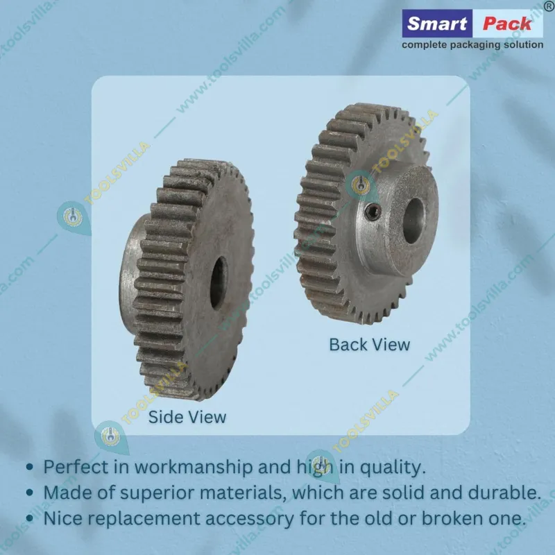 Smart Pack 2 Pcs Middle Gear for Packaging of Band Sealer Machine’s Spare Parts