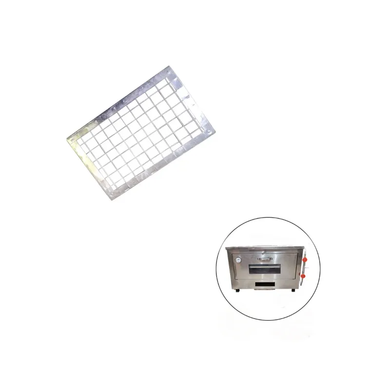 MS Tray For Heavy Duty Indian 20 x 20 Inch Gas Operated Pizza Oven (Pack of 2)