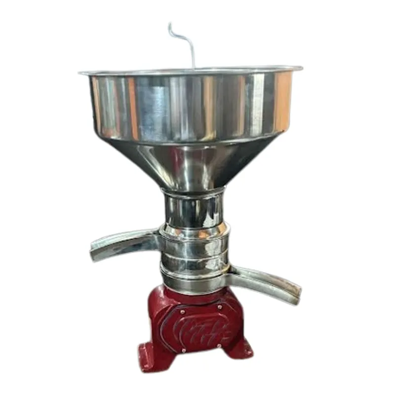 Hand Operated Milk Cream Separator Machine with 70LPH Flow Rate and 10 Litre Tank Capacity