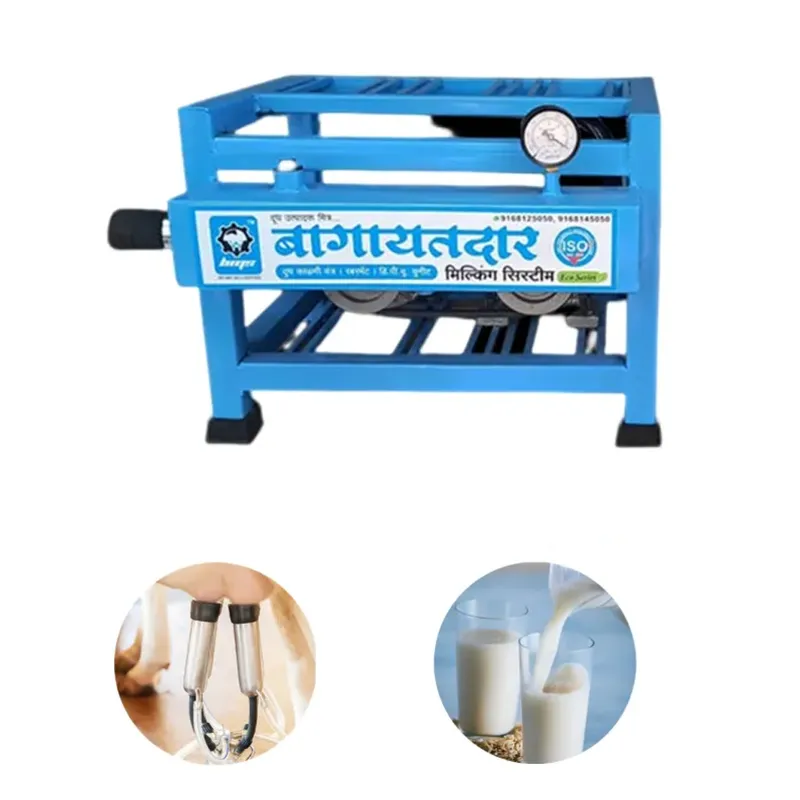 Bagayatdar 0.5HP 120LPM Milking Machine's System, Without Bucket