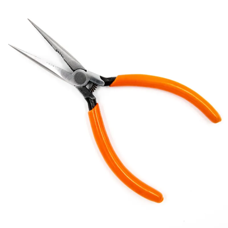 Toolstar - Miniature Long Nose Plier with Serration 150mm (TS-1001)