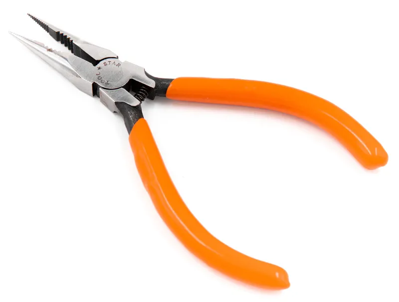 Toolstar - Miniature Nose Plier 125mm with Serration (TS-1003)