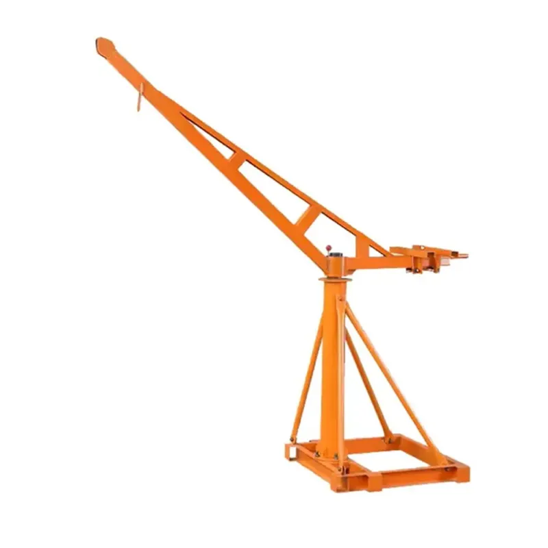 Crown Power 500 Kg Load Capacity 45 Kg Heavy Duty Mini Crane Frame With 360° Rotation