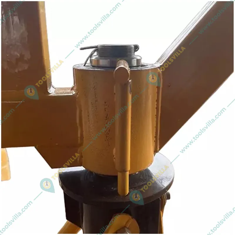  Harshyam Techno 150 kg Capacity Mini Crane 360° With Electric Winch, 2 HP Motor, 20 Meter & 6 mm Wire Rope