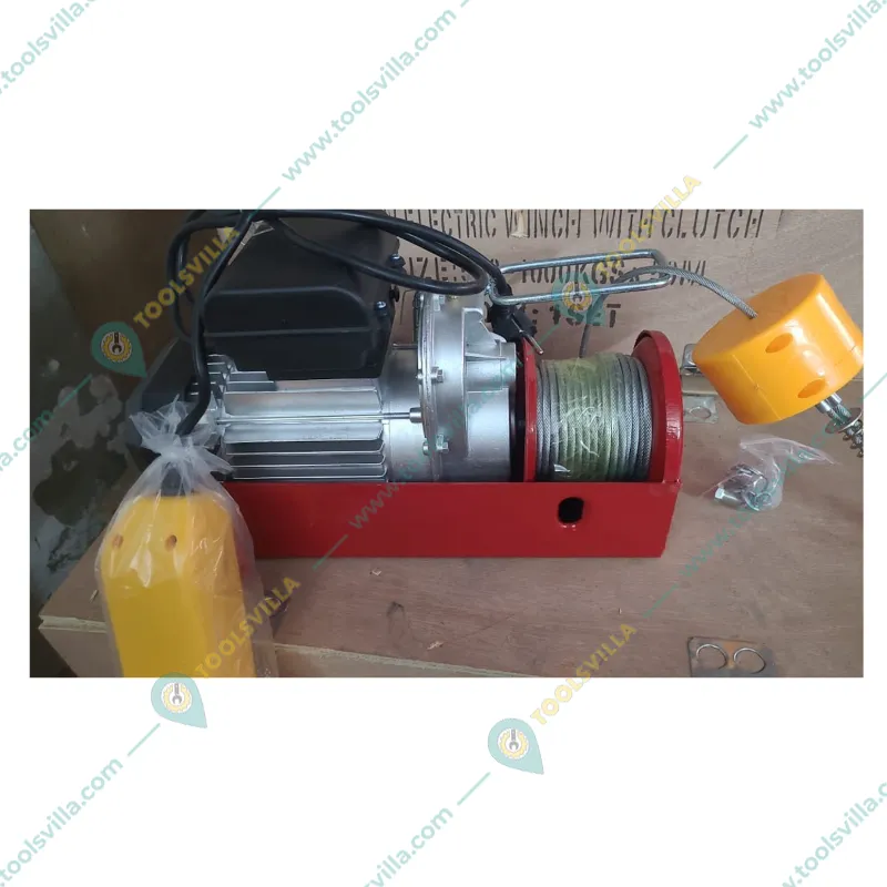  Harshyam Techno 150 kg Capacity Mini Crane 360° With Electric Winch, 2 HP Motor, 20 Meter & 6 mm Wire Rope