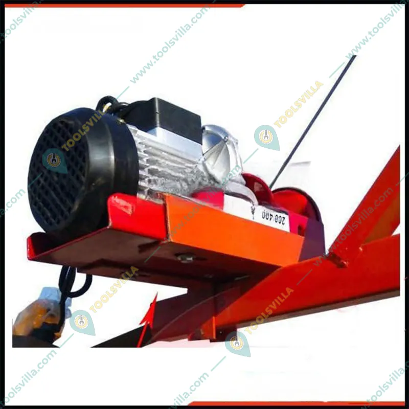  Harshyam Techno 150 kg Capacity Mini Crane 360° With Electric Winch, 2 HP Motor, 20 Meter & 6 mm Wire Rope