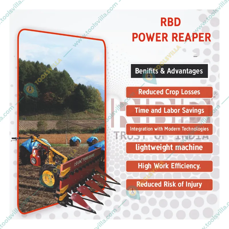 RBD-RPR Mini Harvester Diesel Type With 5 HP ISI Honda Engine with 2 years Warranty