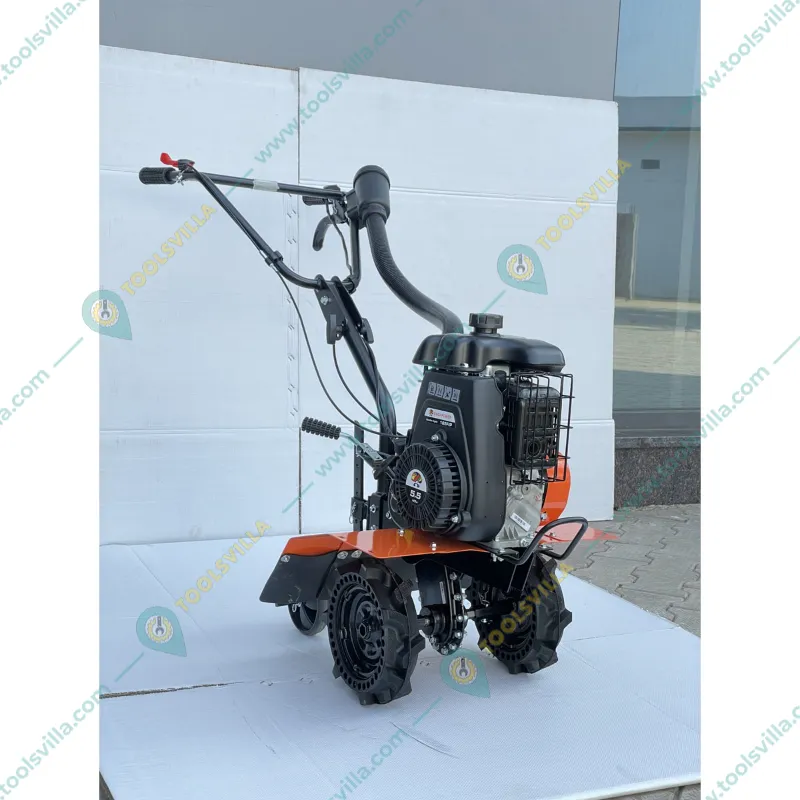 SINGH POWER SP-460MT, 5.5 HP Petrol Operated Mini Power Weeder With Adjustable Rotavator