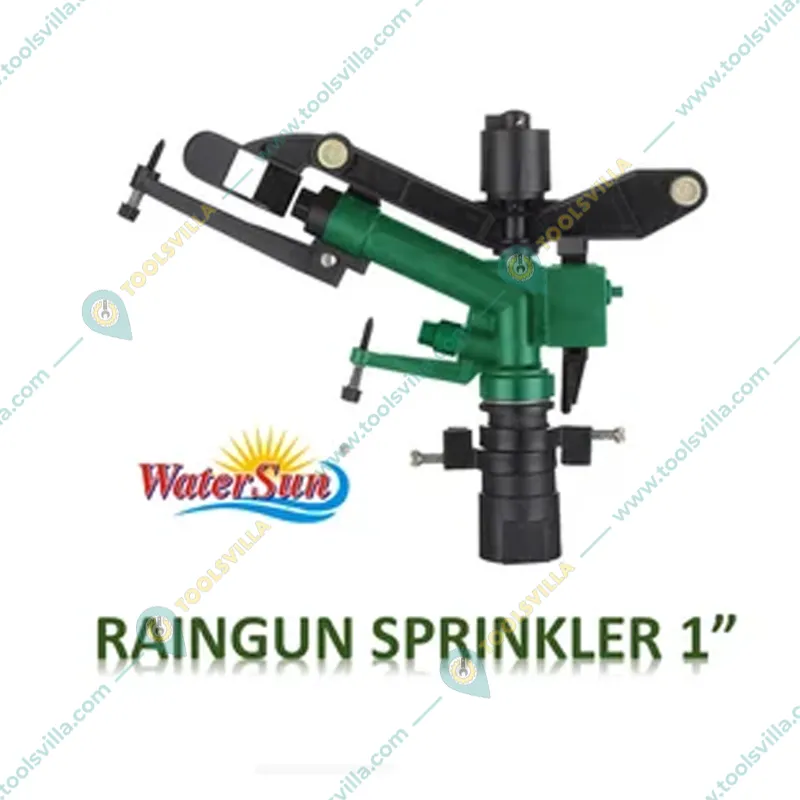 WaterSun Mini 1 inch Rain Gun Sprinkler Used for Agriculture, Gardening, Horticulture purposes