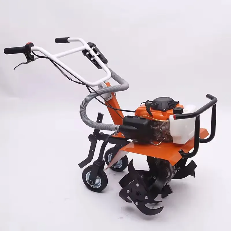 GT Shakti 4 Stroke 63 CC Powerful Mini Tiller For Gardening, Small Farming Cultivation & Weeding