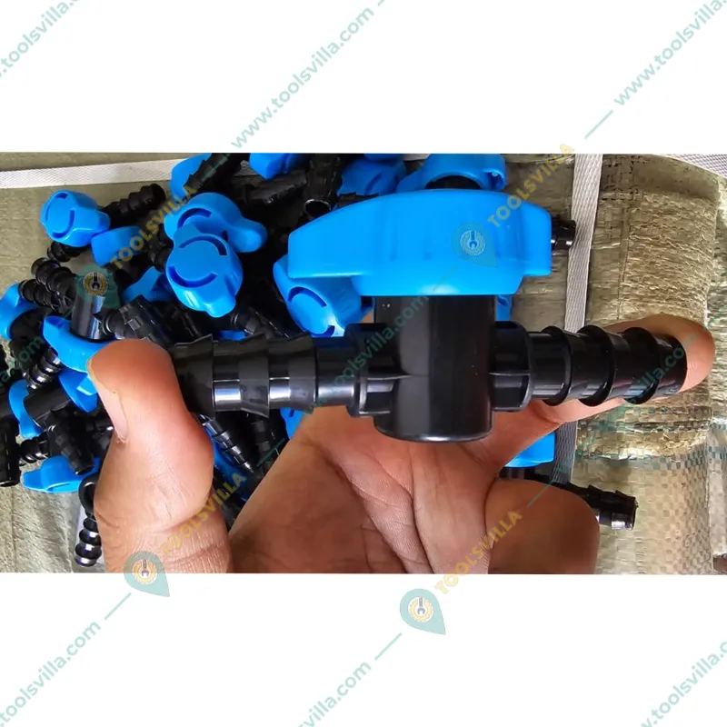 WaterSun (20 inch x 20 mm) Blue Mini Valve for Irrigation Use (Pack of 25 Pcs)