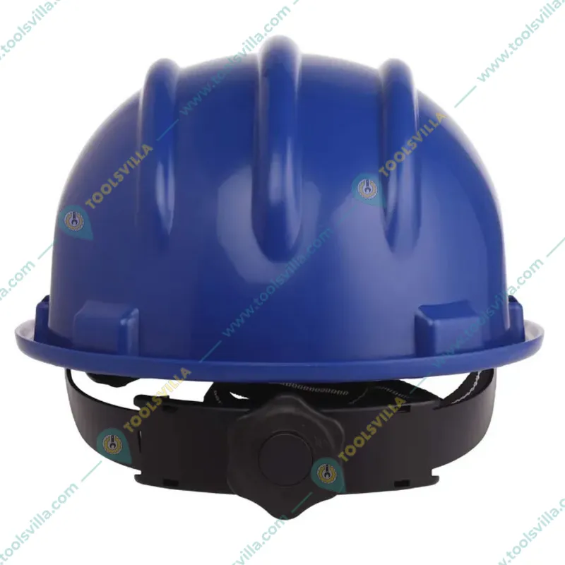 Minsales Ratchet Safety Helmet - Blue Colour, Hard Hat For Construction and Industrial Work