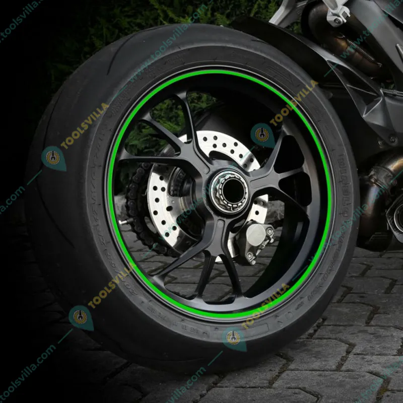 Minsales Green Reflective Tape - 2 Inch x 50 Meter, Radium, Water Proof