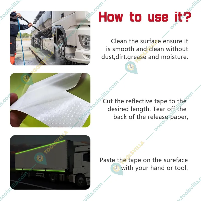 Minsales Green Reflective Tape - 2 Inch x 50 Meter, Radium, Water Proof