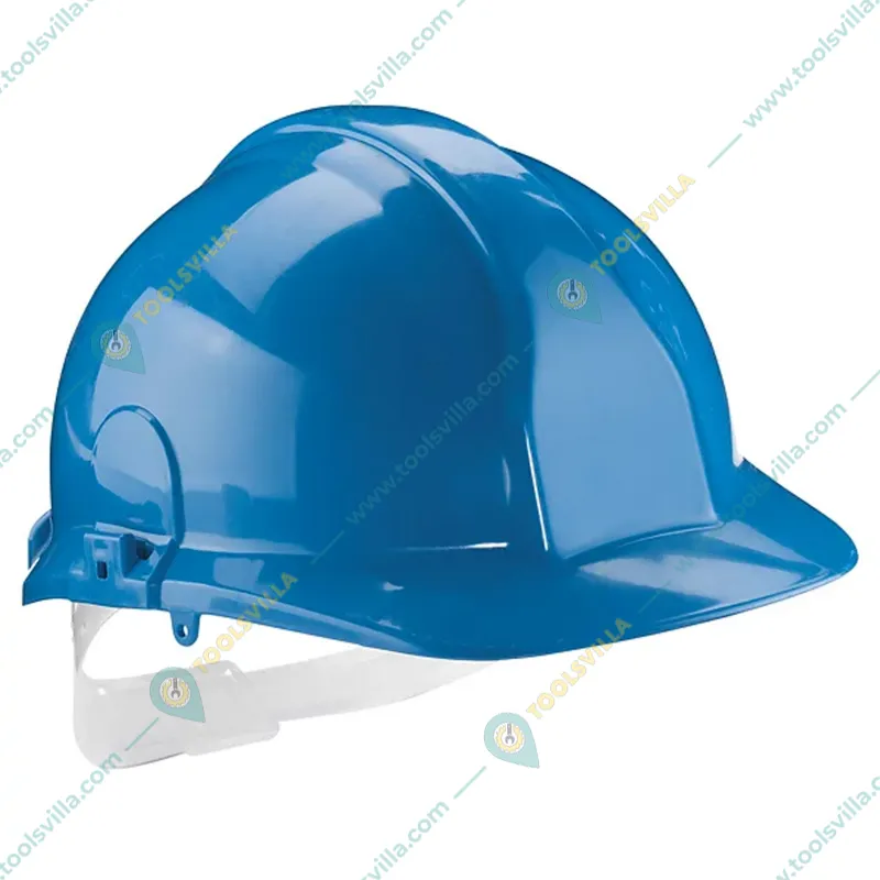 Minsales Ratchet Safety Helmet - Blue Colour, Hard Hat For Construction and Industrial Work ( Pack of 2)