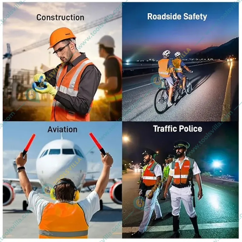 Minsales Orange Safety Jacket - 2 Pockets, 360° Visibility Multipurpose With 2 Inch Reflective Stripes At Front & Back