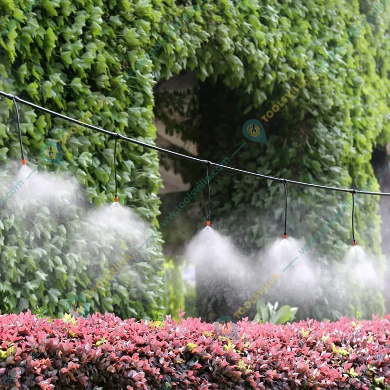 Drip Irrigation Misting Nozzles Adjustable Garden Dripper For Greenhouse, Agricultural Watering System (Pack of 20 Pcs)