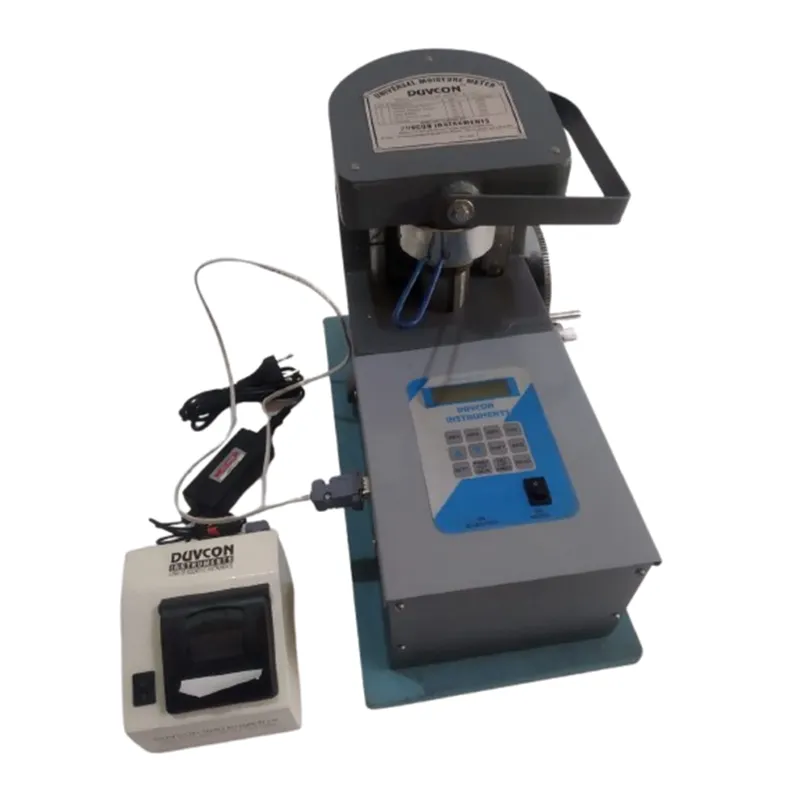 Duvcon Universal Grain Moisture Meter with Ink Printer | 1 Year Warranty