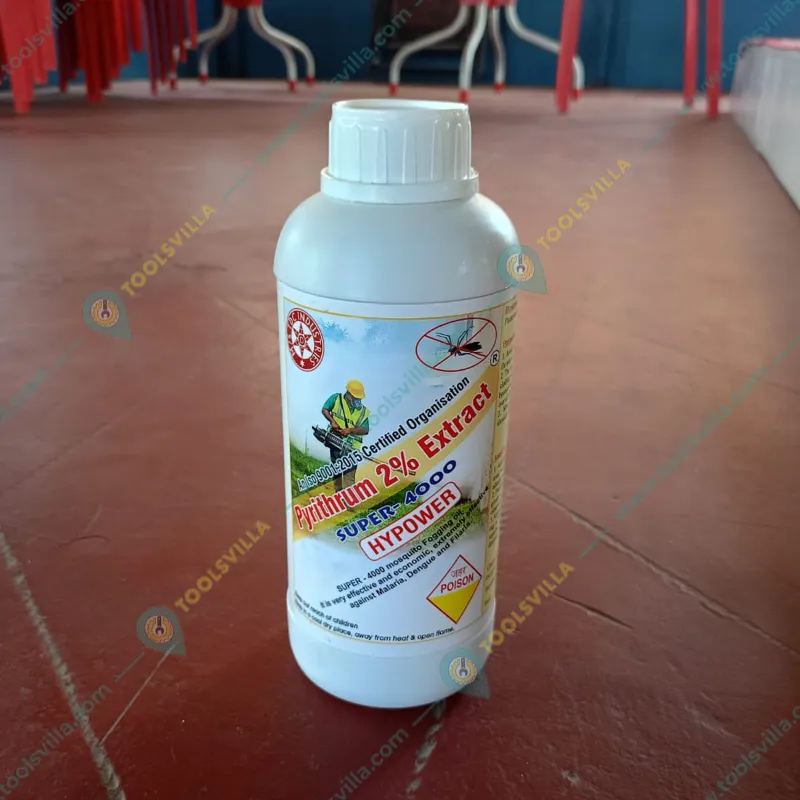 Super-4000 Pyrethrum 2% Mosquito Fogging Oil 1 Litre for Mosquitoes , Bed Bugs & Flies