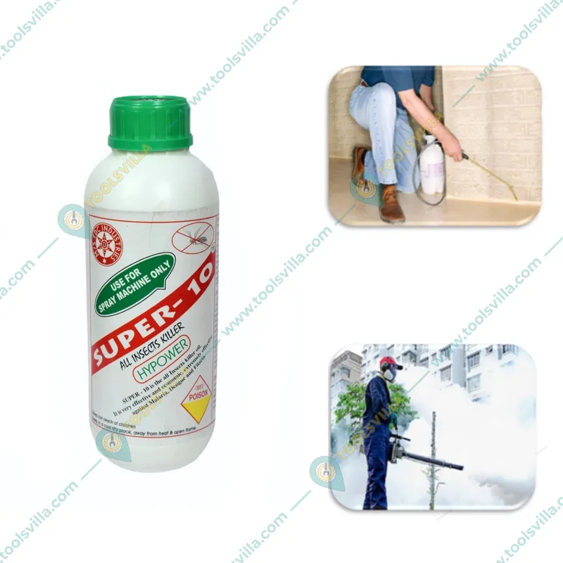 Super-10 Pyrethrum 0.5% & Malathion 1% Mosquito Killer 1 Litre Pack 