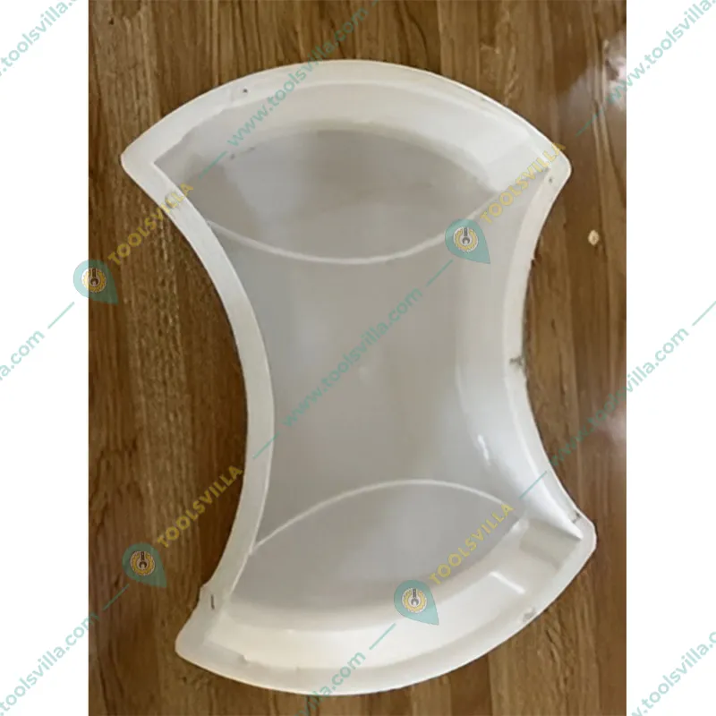 RK 60 mm Damru Shape Plastic Paver Block Mould (43 x 30 x 18 cm) (Pack of 4)