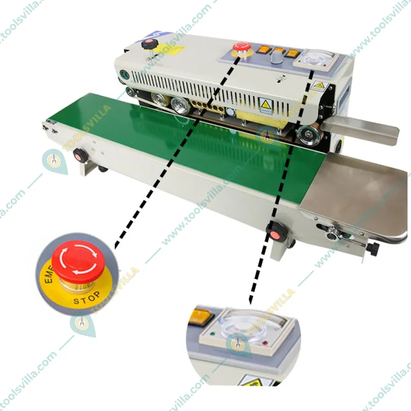 Heavy Duty MS Analog Horizontal Continuous Band Sealer