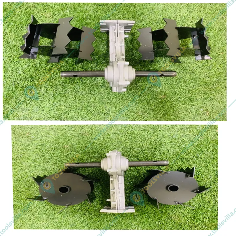 GRAMSTRONG 4 Stroke Grass Cutter With 5  Attachments of Chainsaw, Cross Tiller, 3T Blade, TCT Blade, Nylon Trimmer