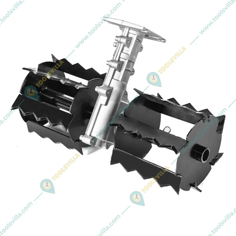 GRAMSTRONG 4 Stroke Grass Cutter With 5  Attachments of Chainsaw, Cross Tiller, 3T Blade, TCT Blade, Nylon Trimmer