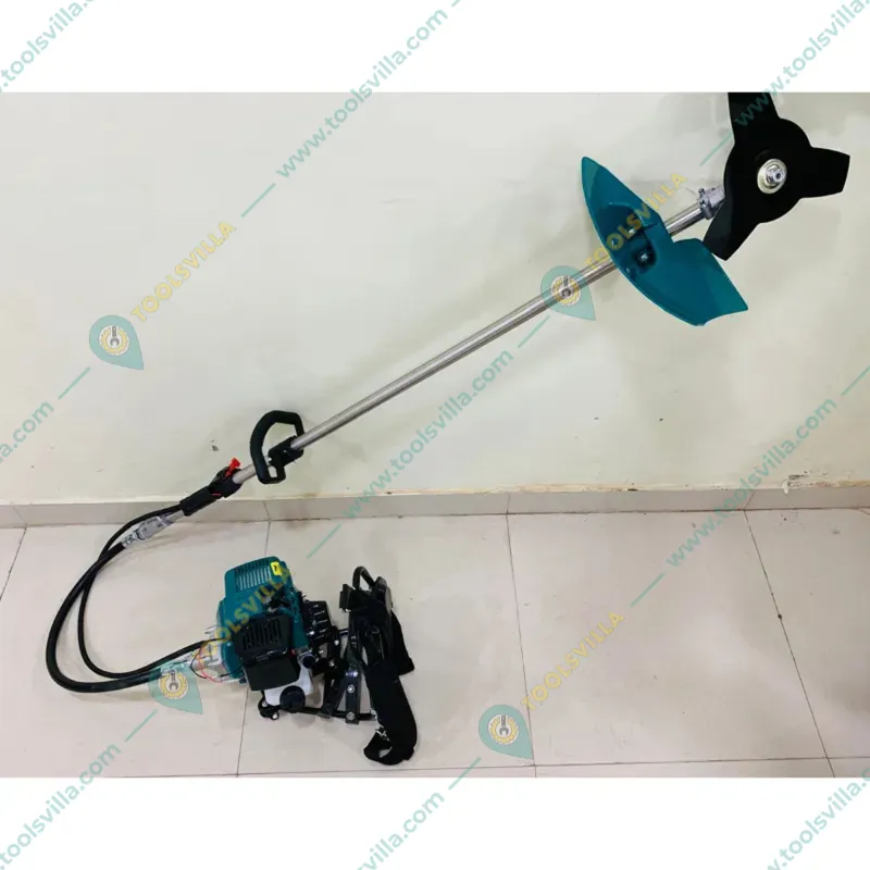 GRAMSTRONG 4 Stroke Grass Cutter With 5  Attachments of Chainsaw, Cross Tiller, 3T Blade, TCT Blade, Nylon Trimmer