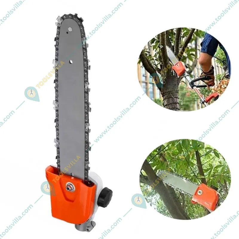 GRAMSTRONG 4 Stroke Grass Cutter With 5  Attachments of Chainsaw, Cross Tiller, 3T Blade, TCT Blade, Nylon Trimmer