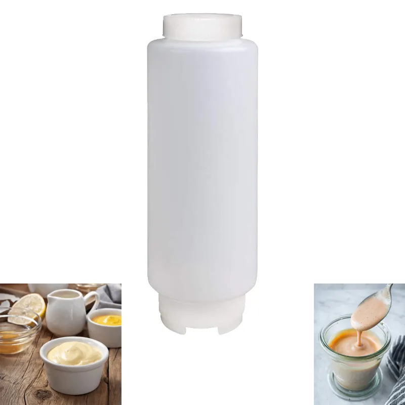 600 ml Multipurpose Leak Proof Regular FIFO Squeeze Bottle(Pack of 10)