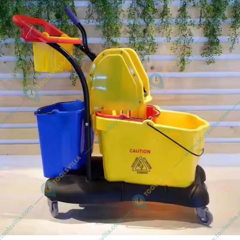 Multi-function Double Mop Trolley 81L for Cleaning and Mopping