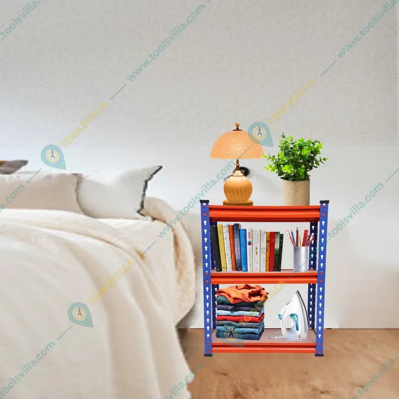 Blueboy 36x 24 x 12 Inch 3 GI Shelves Boltless Adjustable Multipurpose Rack 