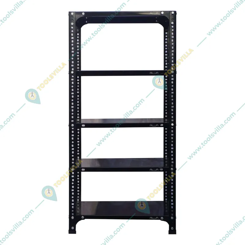 Alija 48 x 24 x 18 Inch 5 Shelves 100-120 kg Per Shelf Load Capacity Multipurpose Storage Rack (20 Gauge Shelves & 14 Gauge Angle)