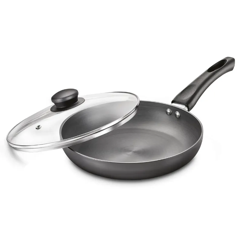 Skyline 240mm Multipurpose Frying Pan with Glass Lid with 1 Year Warranty, VTL- 8100