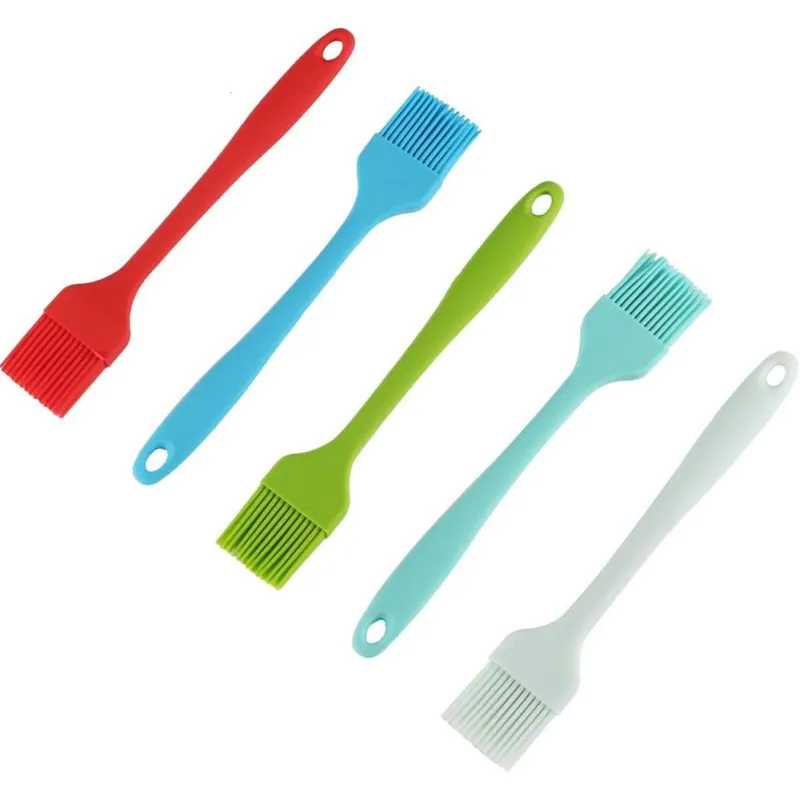 Multipurpose 25cm Non-Stick Full Silicone Brush For Baking and Spreading, Size Medium