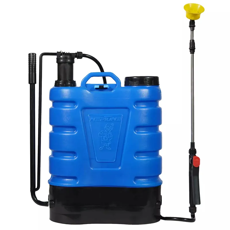 Neptune Fawar-33 Knapsack 16 Liter Hand Operated Garden Sprayer, 16 Liter Tank with Plastic Pressure Chamber