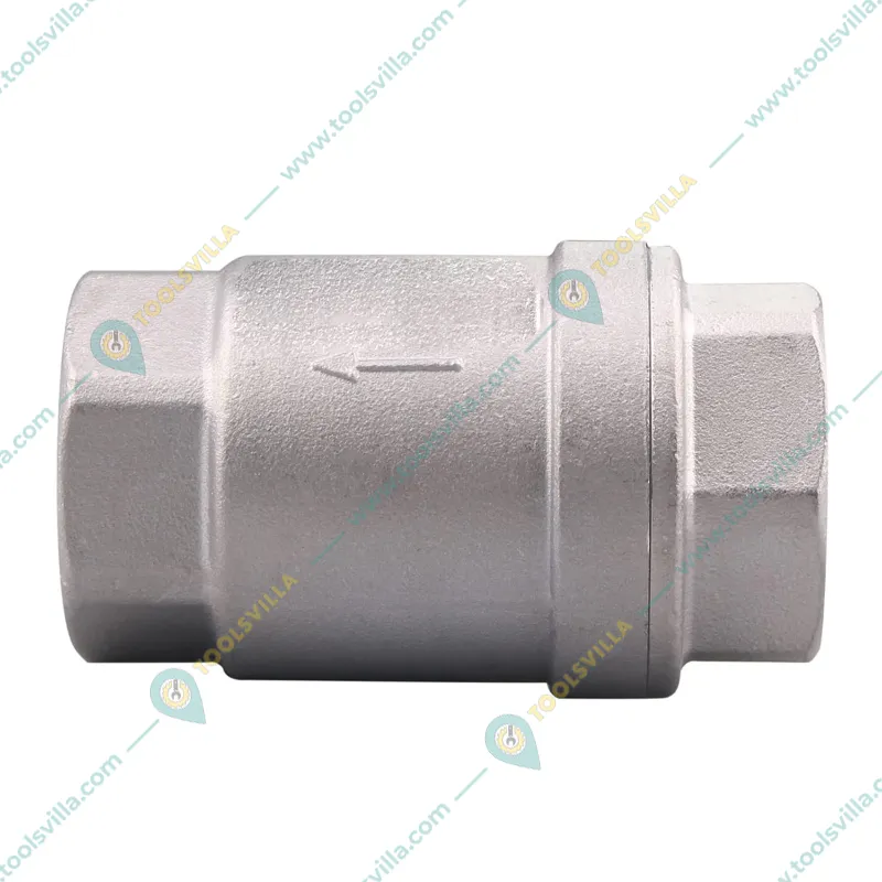 Premium Quality 1-1/2 inch (40mm) SS-304 Grade Vertical Non Return Valve(NRV)