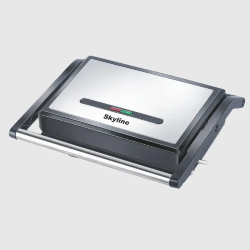 Skyline VTL-5020, Mini Griller with Non-Stick Plates & Cool Touch Handle 1200W, With 1 Year Warranty