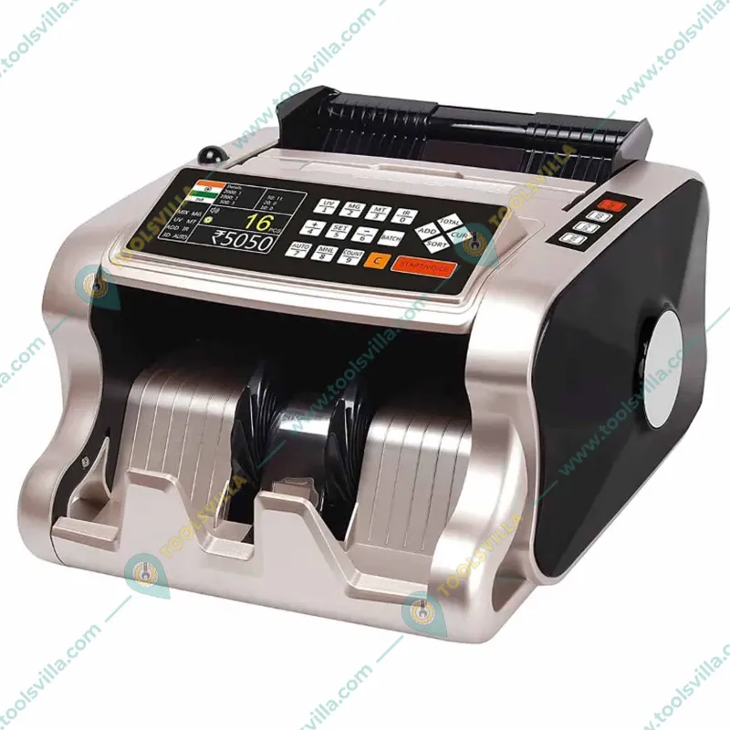 Metis Mix Note Counting Machine (MTS-1500) With Fake Note Detection and Color Detections - 1 Year Warranty