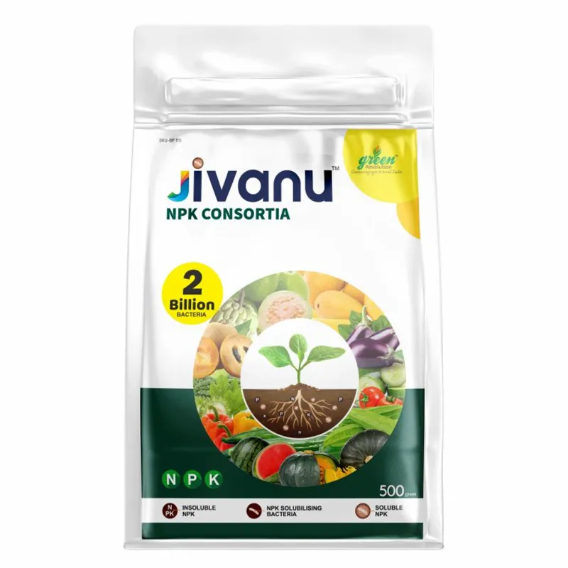 Jivanu 500 gm NPK Consortia Bacteria Powder
