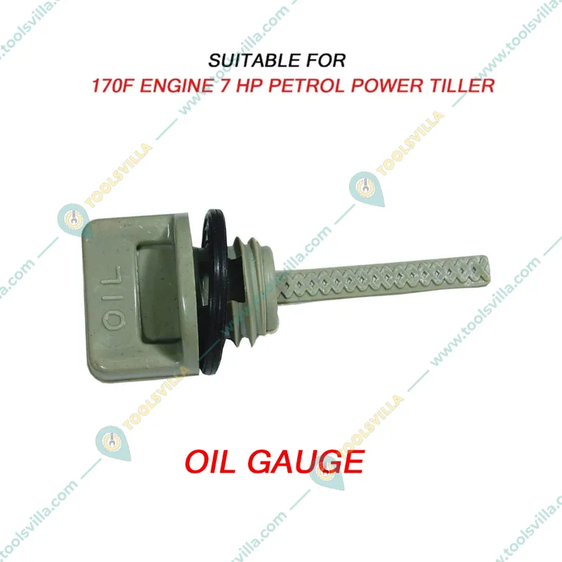 10 Pcs Heavy Duty WP015 Oil Gauge for 168F/170F Engine Power Tiller and Water Pump