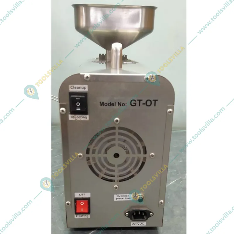 Gorek GT-OT Cold Oil Press/Expeller Machine With Temperature Controller and Accessories,1 Year Warranty