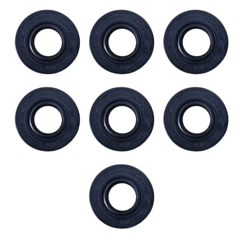 Oil Seal (12*22*6) (7 Pieces) For Belt Drive Power Weeder, E12857339