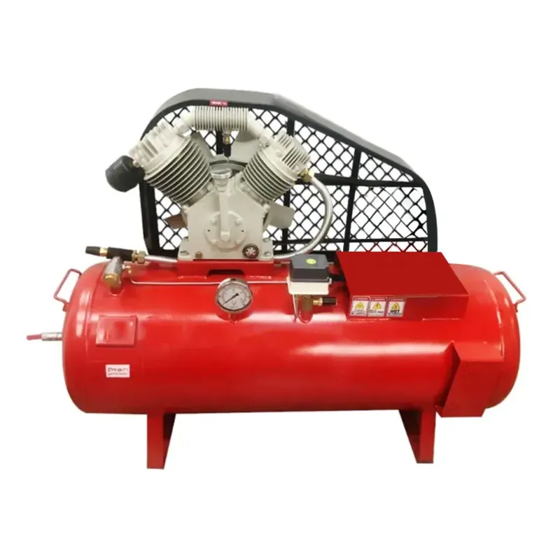 Gagan Heavy Duty 200 Litres Air Compressor Without Motor Double Cylinder and 6.9 CFM